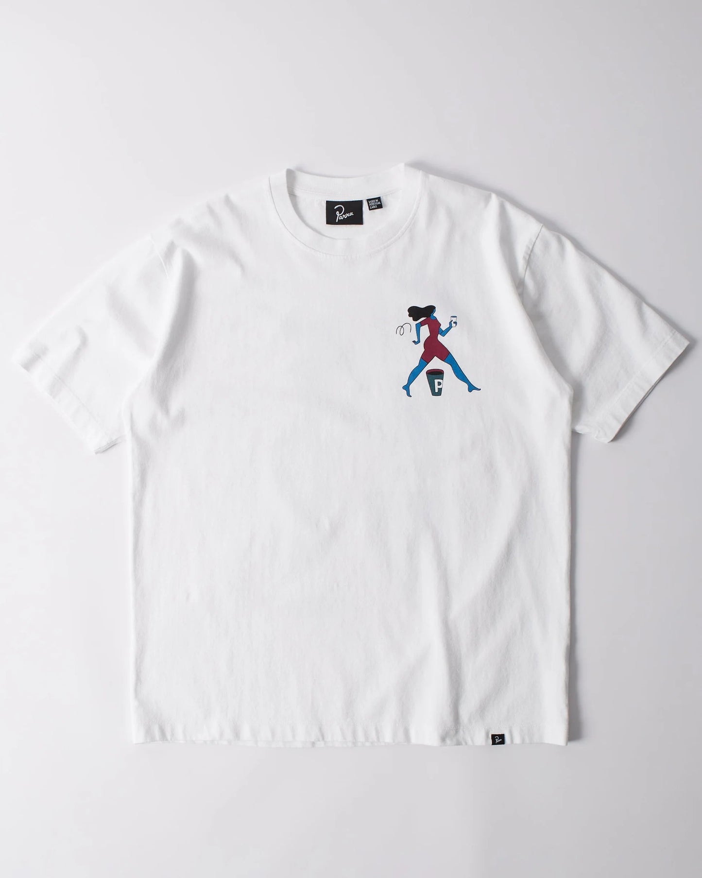 Parra Questioning Tee White