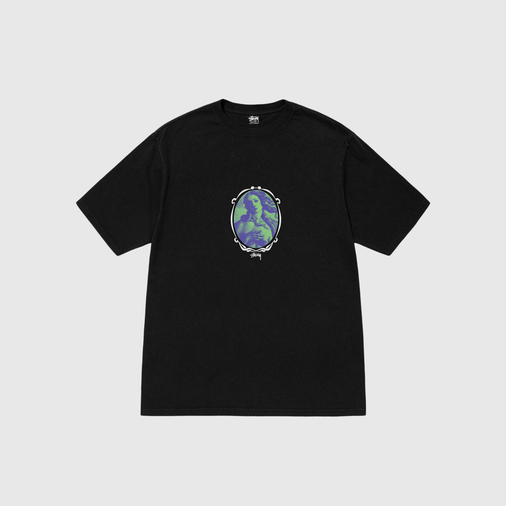 Stussy Venus Oval Tee Black