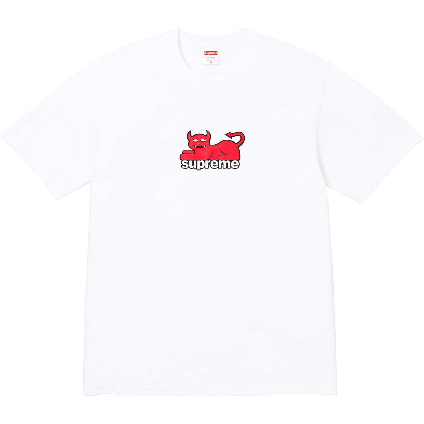 Supreme x Toy Machine Devil Cat Tee