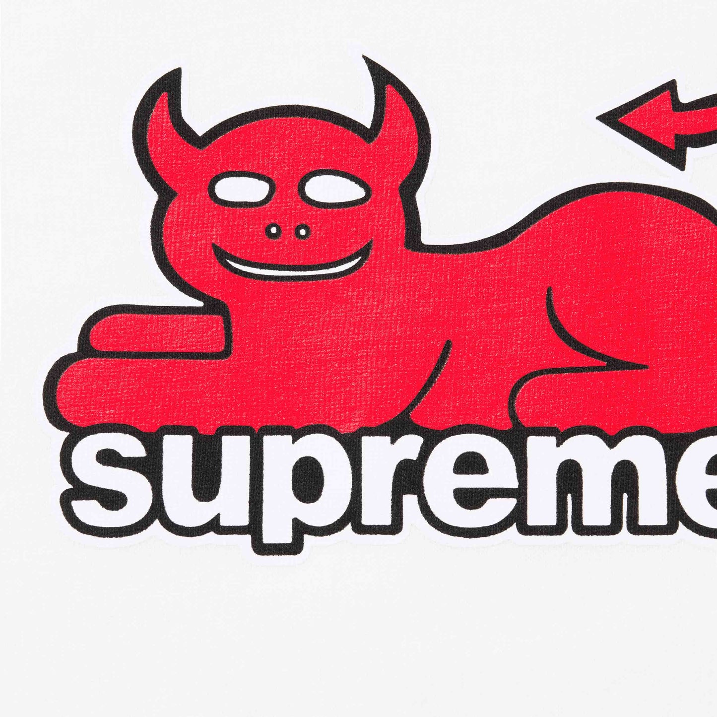 Supreme x Toy Machine Devil Cat Tee